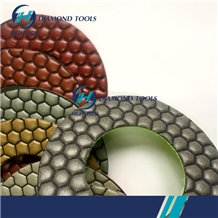 Edge Dry Polishing Pad for Concrete and Stone