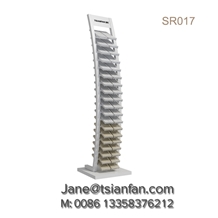 Custom Metal Stone Display Stand for Marble Tile