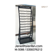 Custom Metal Stone Display Stand for Marble Tile