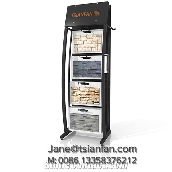 Custom Metal Stone Display Stand for Marble Tile