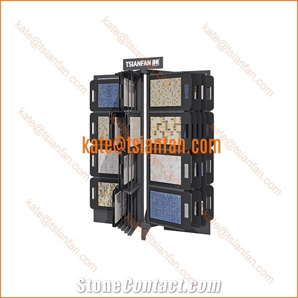 Mosaic Tile Showroom Wing Display Stand