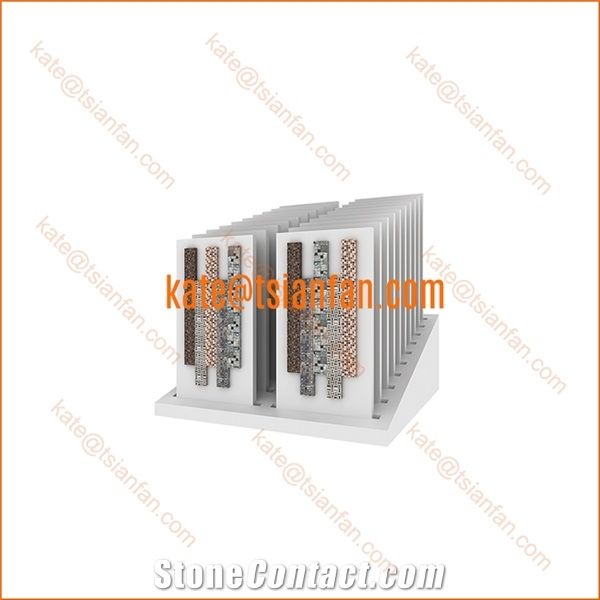 Mosaic Tile Swatch Card Desktop Collection Stand