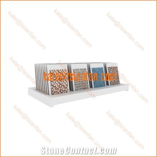 Mosaic Tile Swatch Card Desktop Collection Stand