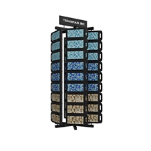 Rotating Mosaic Tile Tray Showroom Display Rack