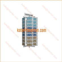 Rotating Mosaic Tile Tray Showroom Display Rack