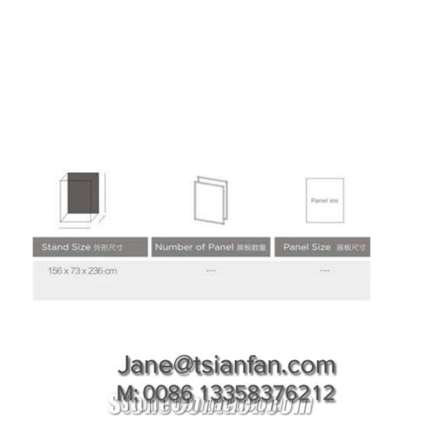 Tile Display Stand for Showroom and Granite
