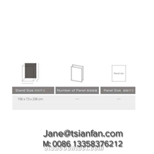 Tile Display Stand for Showroom and Granite