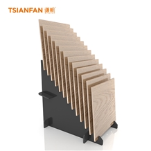 Waterfall Wood Floor Tile Display Stand Factory