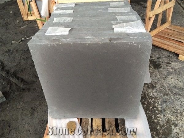 Grey Sandstone Block Treads Steps