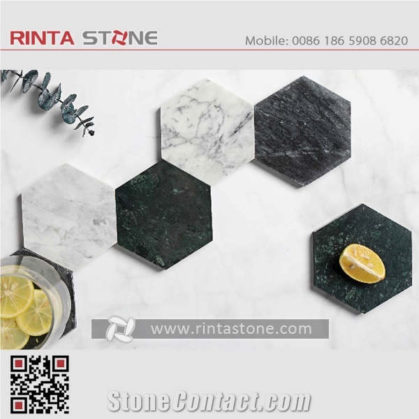 Marble Rinta Stone Shower Cup Mat Base Tray