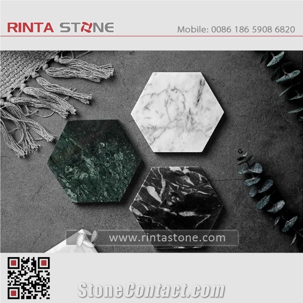 Marble Rinta Stone Shower Cup Mat Base Tray