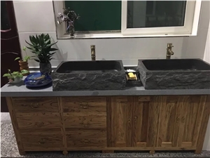 China Blue Limestone Sink,Blue Limestone Wash Sink