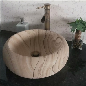 Sandstone Sinks,Sandstone Round Basins,Stone Basin
