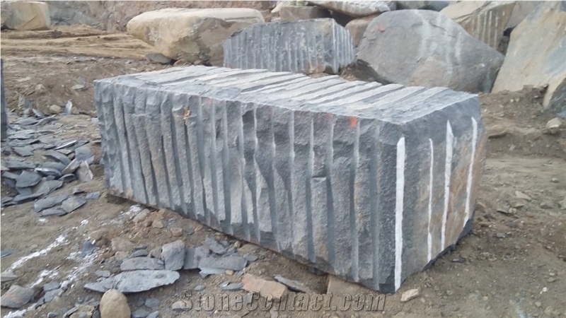 Bengal Black Granite Block, India Black Granite
