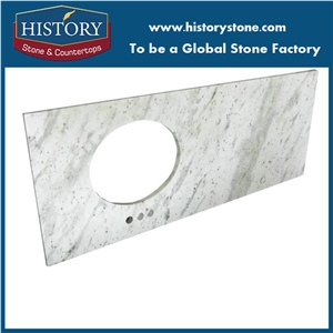 Andrometa White Granite Countertop for Hotel