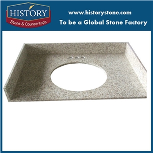 Golden Granite Vanity Top for Hotel