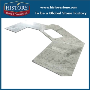 White Granite Countertop for Hotel