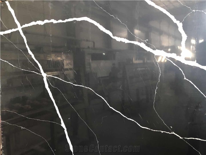 Artificial Black Quartz Slabs