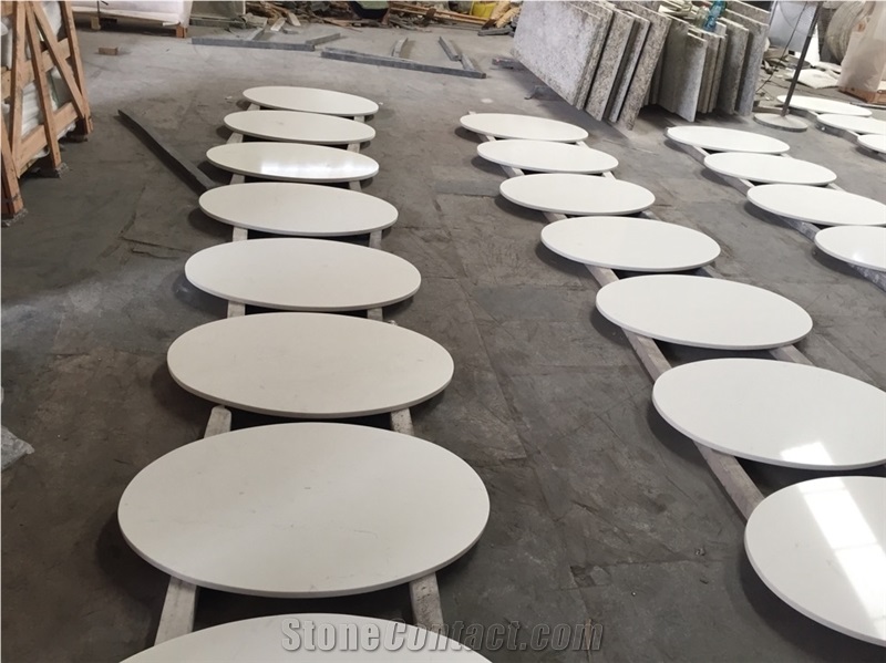 London Sky Quartz Table Top Design