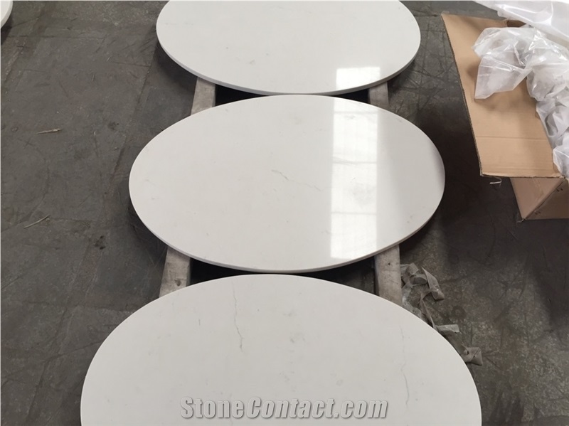 London Sky Quartz Table Top Design