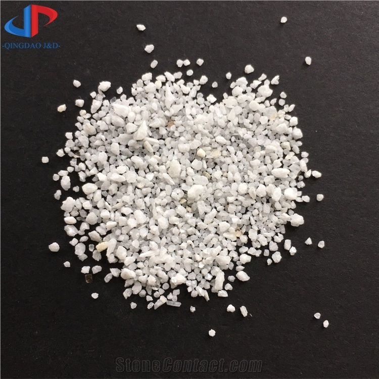 White Marble Chips Wall Coating Aggregate