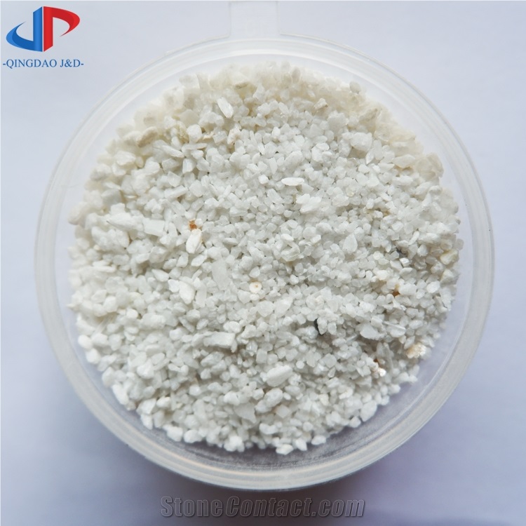 White Marble Chips Wall Coating Aggregate