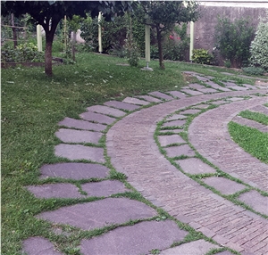 Raw Slabs for Green Areas Flagstone Walkway Pavers