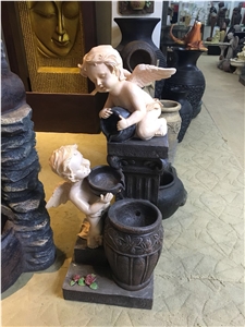 Cheap Resin Water Fountain for Decoration