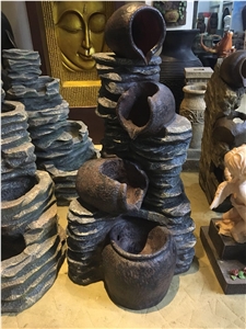 Cheap Resin Water Fountain for Decoration