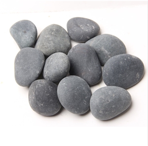 Good Quality Normal Polished Black Pebble Stone