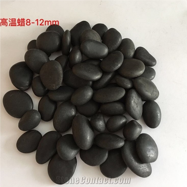 Good Quality Normal Polished Black Pebble Stone