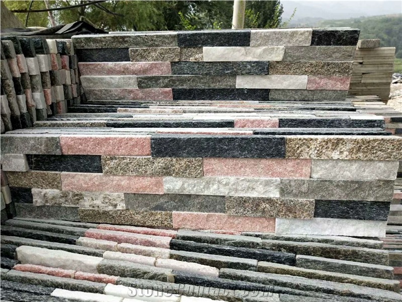 Mixed Color Slate Cultured Stone