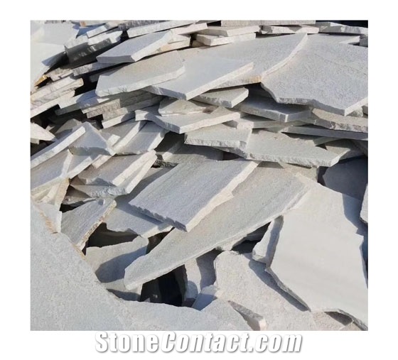 Natural White Quartzite Random Decoration Tiles