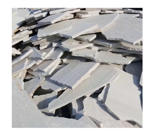 Natural White Quartzite Random Decoration Tiles