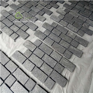 Chicago Pattern Black Basalt Patio Paver Mats