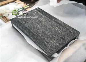 Grey Flamed Granite Straight Edge Pool Coping Tile