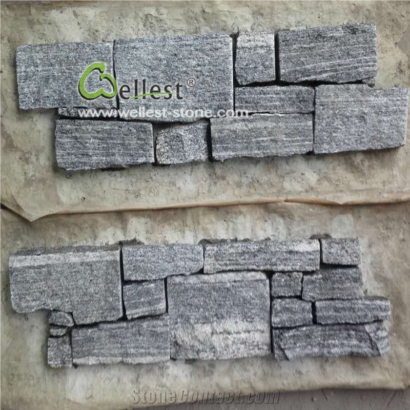 Grey Granite Outside Wall Stone Veneer