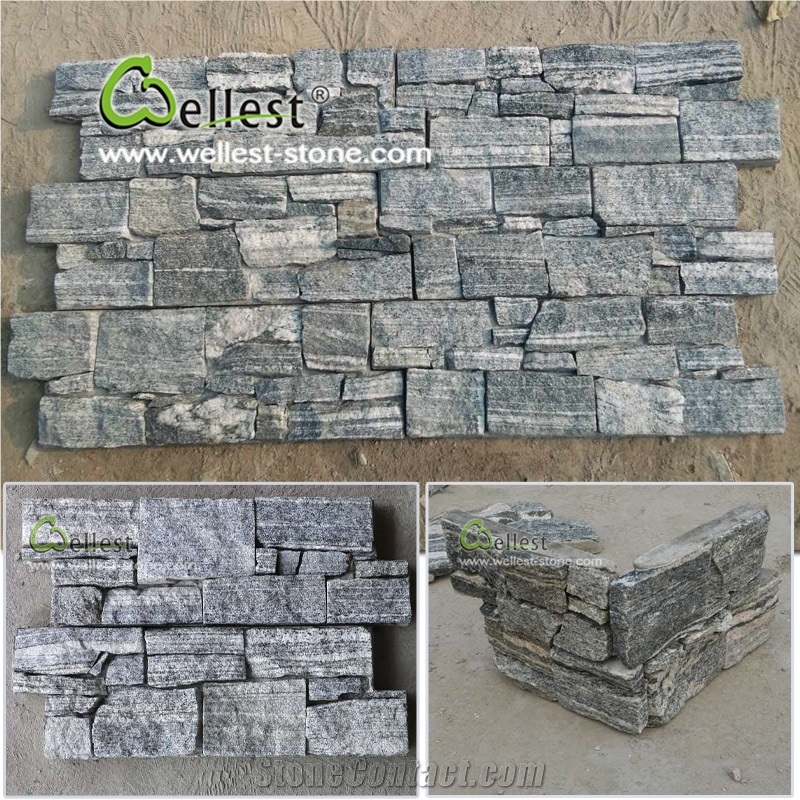 Grey Granite Outside Wall Stone Veneer