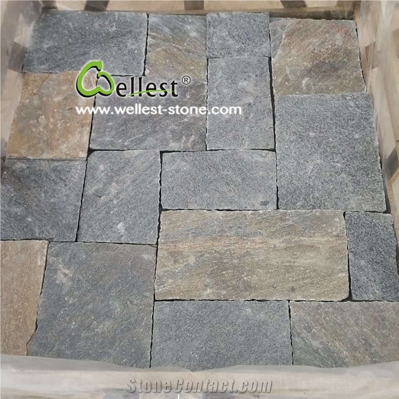Rusty Brown Loose Rectangle Wall Stone Veneer