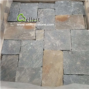 Rusty Brown Loose Rectangle Wall Stone Veneer