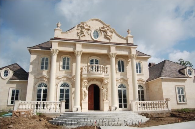 6 Meter Marble Columns Pilla for Florida