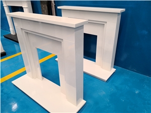 Aegean Limestone Fireplace Mantels