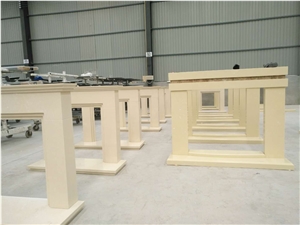 Artificial Stone Fireplace Mantels, Indoor Simple
