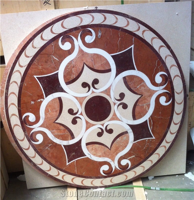 Cheap Marble Round Floor Pattern Medallion