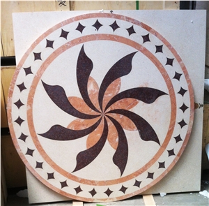 Cheap Marble Round Floor Pattern Medallion