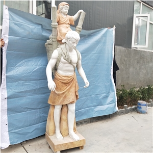 Human Sculptures China Handcarved Children Statues