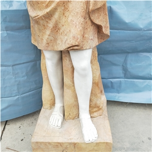 Human Sculptures China Handcarved Children Statues