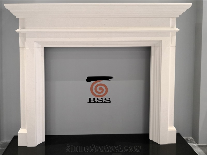 Limestone Fireplace, Cheap Indoor Modern Mantels