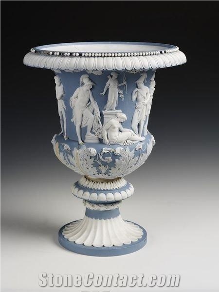 Marble Flower Pots