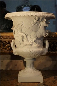 Marble Flower Pots